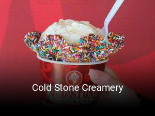 Cold Stone Creamery food delivery