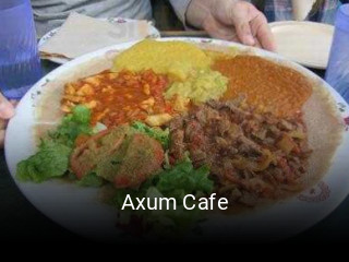 Axum Cafe food delivery