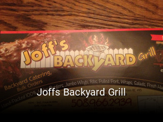 Joffs Backyard Grill food delivery