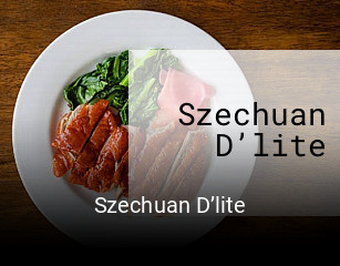Szechuan D’lite food delivery