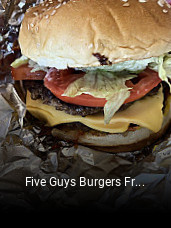 Five Guys Burgers Fries food delivery