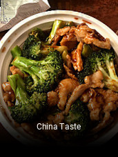 China Taste order food