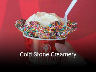 Cold Stone Creamery order food