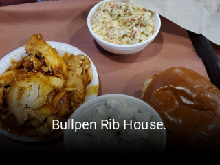 Bullpen Rib House. order food