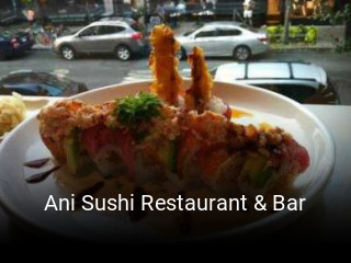 Ani Sushi Restaurant & Bar food delivery
