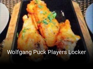 Wolfgang Puck Players Locker order food