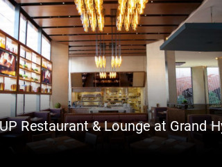 OneUP Restaurant & Lounge at Grand Hyatt San Francisco order food