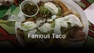Famous Taco order food