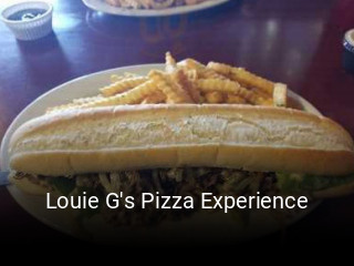 Louie G's Pizza Experience food delivery