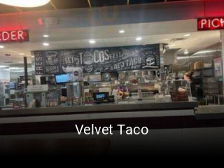 Velvet Taco order food