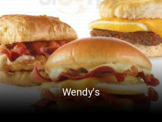 Wendy's order food