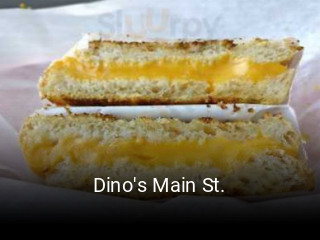 Dino's Main St. order food