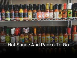 Hot Sauce And Panko To Go order online