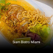 Siam Bistro Miami order food