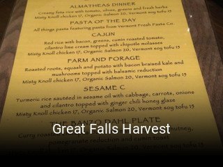 Great Falls Harvest order online