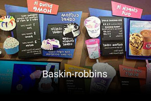 Baskin-robbins order food