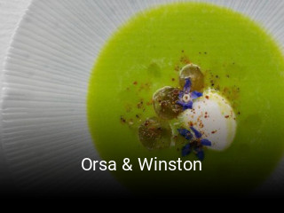 Orsa & Winston order food