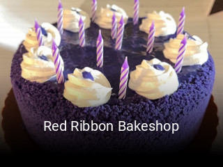 Red Ribbon Bakeshop order food
