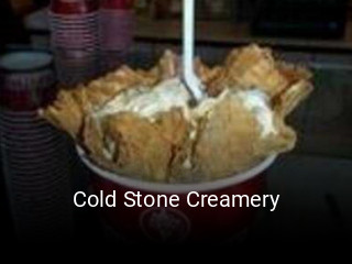 Cold Stone Creamery delivery
