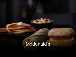 Mcdonald's food delivery