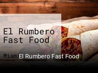 El Rumbero Fast Food order online